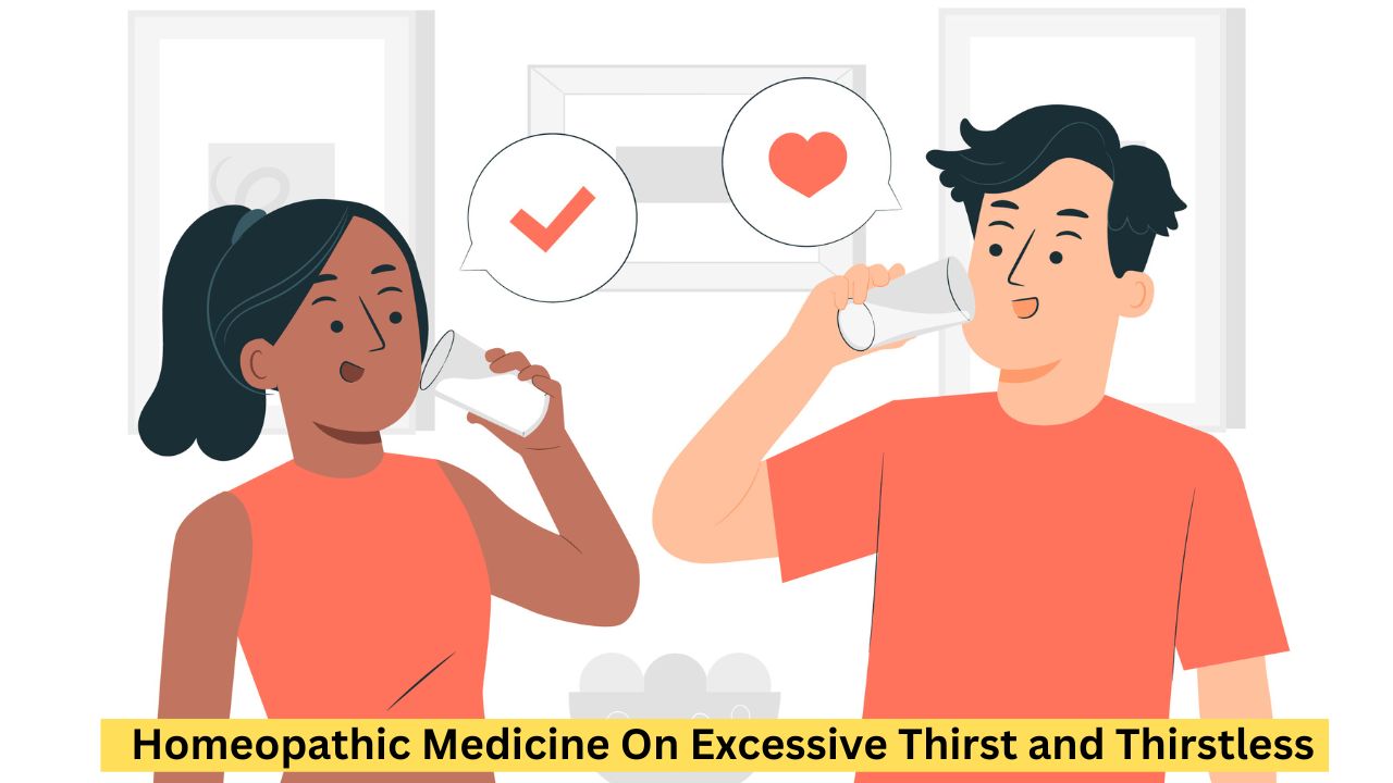 Homeopathic Medicine On Excessive Thirst and Thirstless